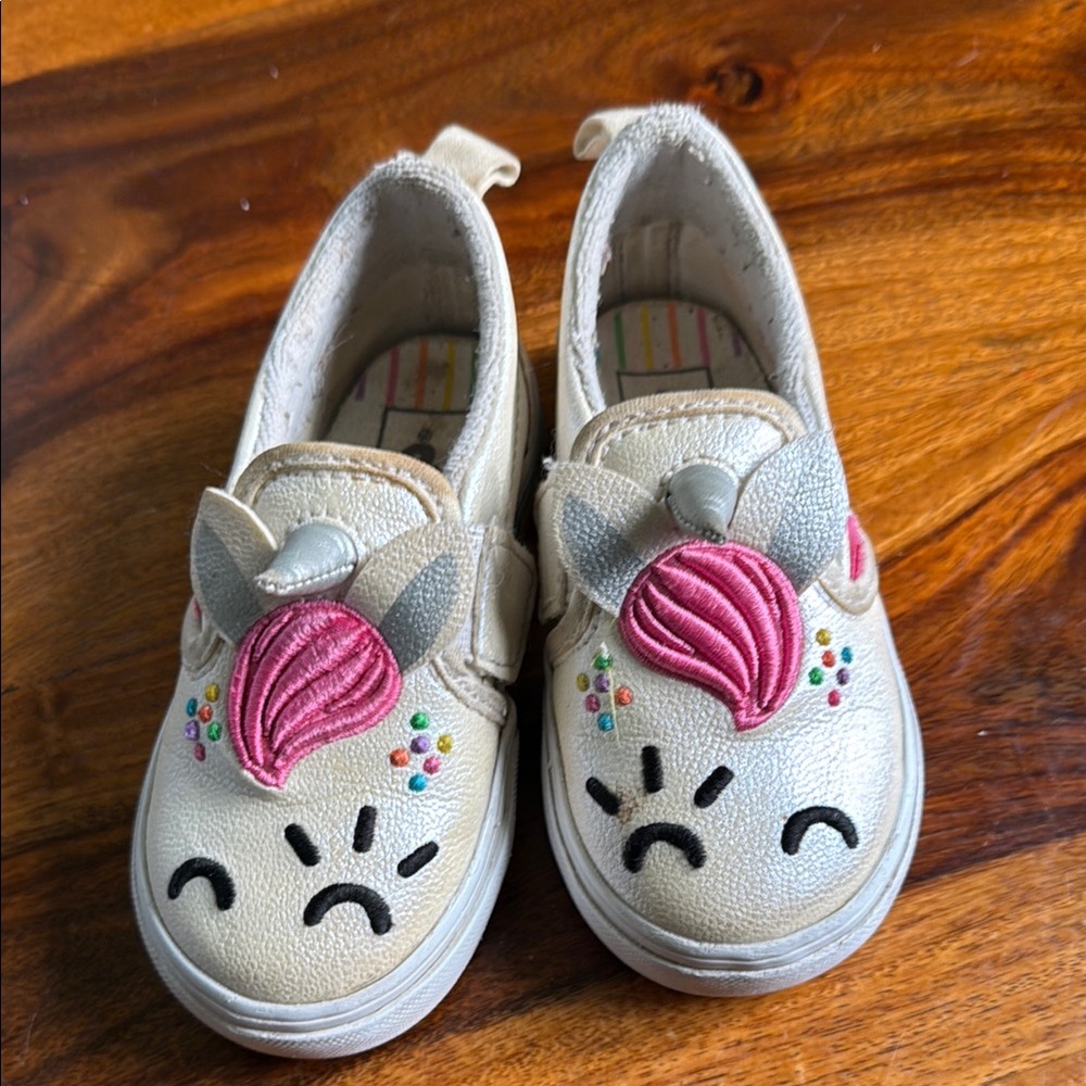 Unicorn slip on sneakers
